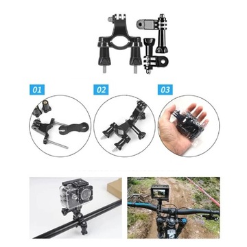 216W1 ПРОФЕССИОНАЛЬНЫЕ АКСЕССУАРЫ ДЛЯ НАБОРА ЭКШН-КАМЕРЫ ДЛЯ GOPRO HERO 10/9/8