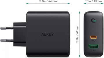 Сетевое зарядное устройство PA-D3 (2 порта USB Power Delivery)