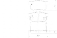 фото thumb №10, Тормозные колодки тормозной. honda legend iii 99-04 задняя abs