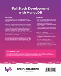 Шарма Ману. Full Stack Development с MongoDB охватывает бэкенд фронтенд
