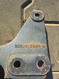 фото thumb №3, Кронштейн кронштейн ушко рессора задняя renault midlum dxi