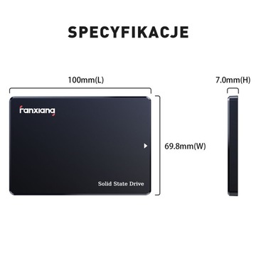 Dysk SSD Fanxiang S101 256 GB SATA III 2,5