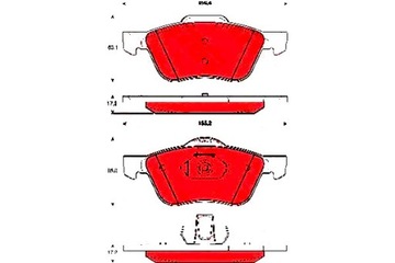 фото thumb №16, Trw gdb3272 набір гальмівні колодки гальмівних, гальма