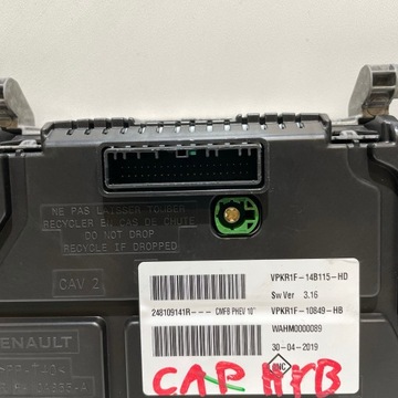 фото thumb №7, Renault captur гібрид спідометр  цифровий 248109141r