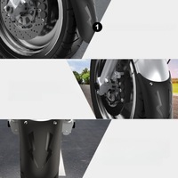 фото thumb №10, Передний крыло motocyklowy przedłużony na deszczowe день регулируемый