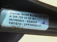 фото thumb №16, Mercedes w246 молдинг ущільнювач скло правий перед 2467250282