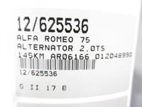 фото thumb №8, Alfa romeo 75 генератор 0120489905 2,0ts