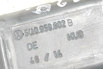 фото thumb №8, Двигунчик скла передніх лівих двері vw 5q0959802b 1.4l 2015