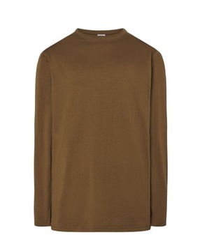 T-SHIRT MĘSKI Z DŁUGIM RĘKAWEM JHK KHAKI L