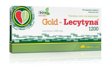 OLIMP GOLD ЛЕЦИТИН 60 капсул 1200 мг ЛУЧШАЯ ПАМЯТЬ