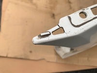 фото thumb №14, Бампер задняя задний mercedes cls w218 c218 amg sedan lift 799 белый перламутр