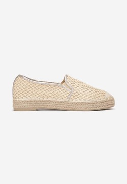 Beżowe Espadryle 39