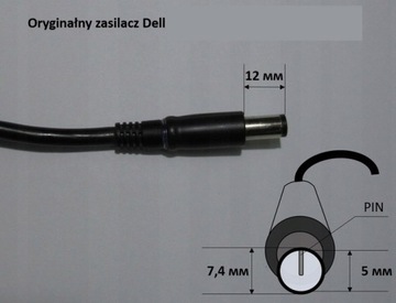 Оригинал. Блок питания DELL 19,5 В 3,34 А 65 Вт, SLIM, светодиодный
