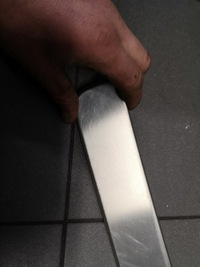 фото thumb №4, Накладка порог правый задняя vw phaeton 3d0853540a