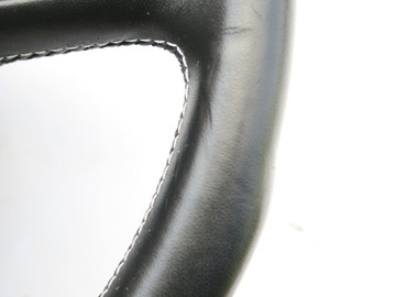 фото thumb №10, Кермо шкіра чорна білий szwy audi a8 s8 d3