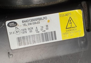 фото thumb №9, Лампа лівий перед ксенон range rover iii l322 європа