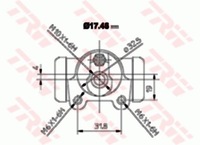 фото thumb №9, Trw bwa129 циліндрик гальмівний
