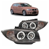 фото thumb №1, Фари do bmw 1 e81 хетчбек 2004-2011 h7/h7/halogen ccfl angel eyes