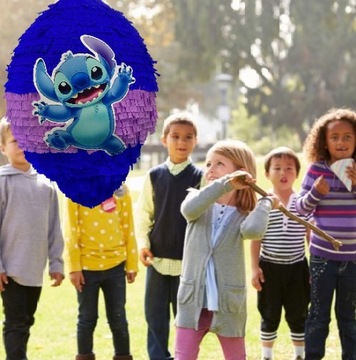 PINIATA NA URODZINY STITCH STICH STICZ LILO I STITCH PREZENT DUŻA 85cm