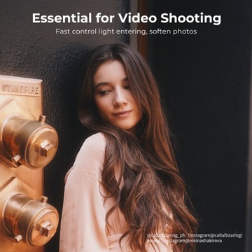 Фильтр черного тумана K&F 1/4 + ND2-ND400 Nano-X 82 мм