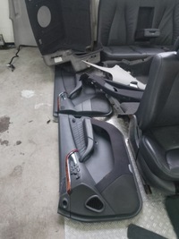 фото thumb №12, Mercedes w220 рестайлинг 02- сиденья обивка обшивки средство комплект