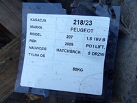 фото thumb №4, Peugeot 207 балка oś задня гальмівні диски