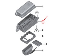 фото thumb №1, Mini cabrio r57 fuse box 61143450646 3450646