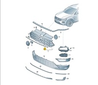 фото thumb №5, Volkswagen оригінальний номер 2ga853459