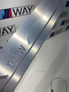 фото thumb №7, Bmw g11 планки накладки пороговые подсвечиваемый комплект европа