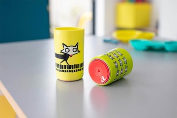 Кружка Tommee Tippee No-Knock 12м+ ЖЕЛТАЯ