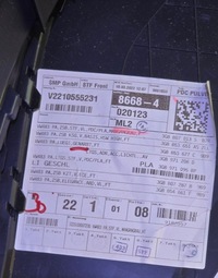 фото thumb №14, Vw arteon elegance led решітка радіатора бампер перед передній 3g8807013s 6pdc lb7r