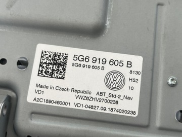 фото thumb №13, Vw golf vii радио дисплей антенна считыватель карт чейнджер навигация навигация