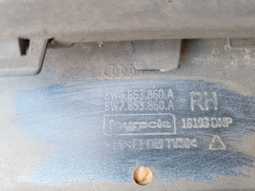 фото thumb №6, Audi a5 8w купе cabrio планка пороговая накладка порог правая 8w6853860 2019r