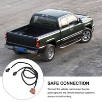 фото thumb №9, Джгут трубопровід освітлення номерного знака реєстраційний заднього бампера 152405