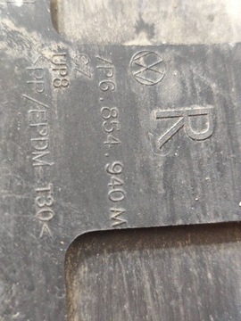 фото thumb №10, Vw touareg ii 7p6 10-18 правий перед права передня планка двері оригінал великопольське воєводство