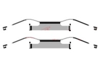 фото thumb №2, Набір монтажний гальмівних колодок перед abarth 124 spider alfa romeo 159