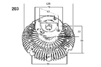 фото thumb №3, Japko 36203 сцепление, вентилятор охлаждение