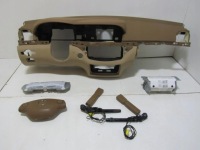 фото thumb №1, Mercedes s w221 221 панель приладів приладова панель  pulpit подушка безпеки натягувач коричневий