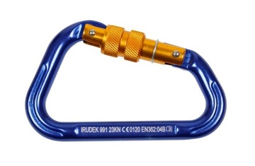 Zatrzaśnik aluminiowy 991 BLUE zamknięcie gwintowe
