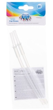 Силиконовые трубки CANPOL, 2 шт., для бутылки с водой, чашка 56/106
