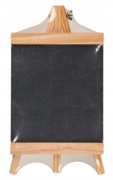МЕЛОВАЯ ДОСКА, МАЛЕНЬКАЯ ДЕРЕВЯННАЯ EASY, 20 x 36 см