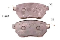 фото thumb №1, Ashika тормозные колодки тормозные infiniti fx 35 03-