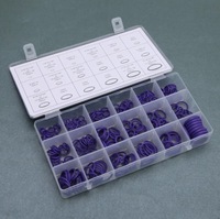 фото thumb №11, Уплотнители набор 270 szt fioletowych o-ringów кондиционер уплотнительное кольцо уплотнитель