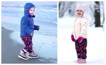 EKOUBRANKA RAIN PANTS круглогодичные светоотражающие луговые цветы 98