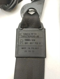 фото thumb №8, Audi q5 sq5 2013 pas безопасности сиденье передний 8r1857706k