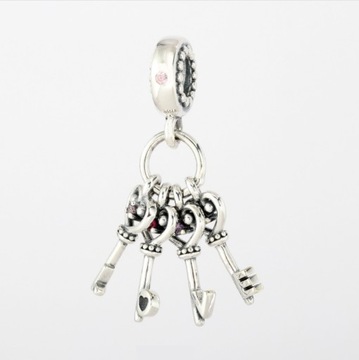 ПОДВЕСКИ КУЛОН LOVE KEYS + СУМКА