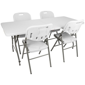 СКЛАДНАЯ САДОВАЯ СКАМЬЯ SOLID WHITE