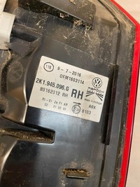 фото thumb №15, Vw caddy лампа лампы задняя 2k1945095f 2k1945096g