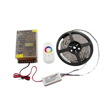 STEROWNIK RGB DO TAŚM LED Z PILOTEM DOTYKOWYM 12V 24V