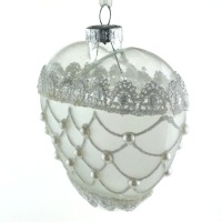 Фигурки для бомбочек HEART WHITE CHOYNIGHT 9 см